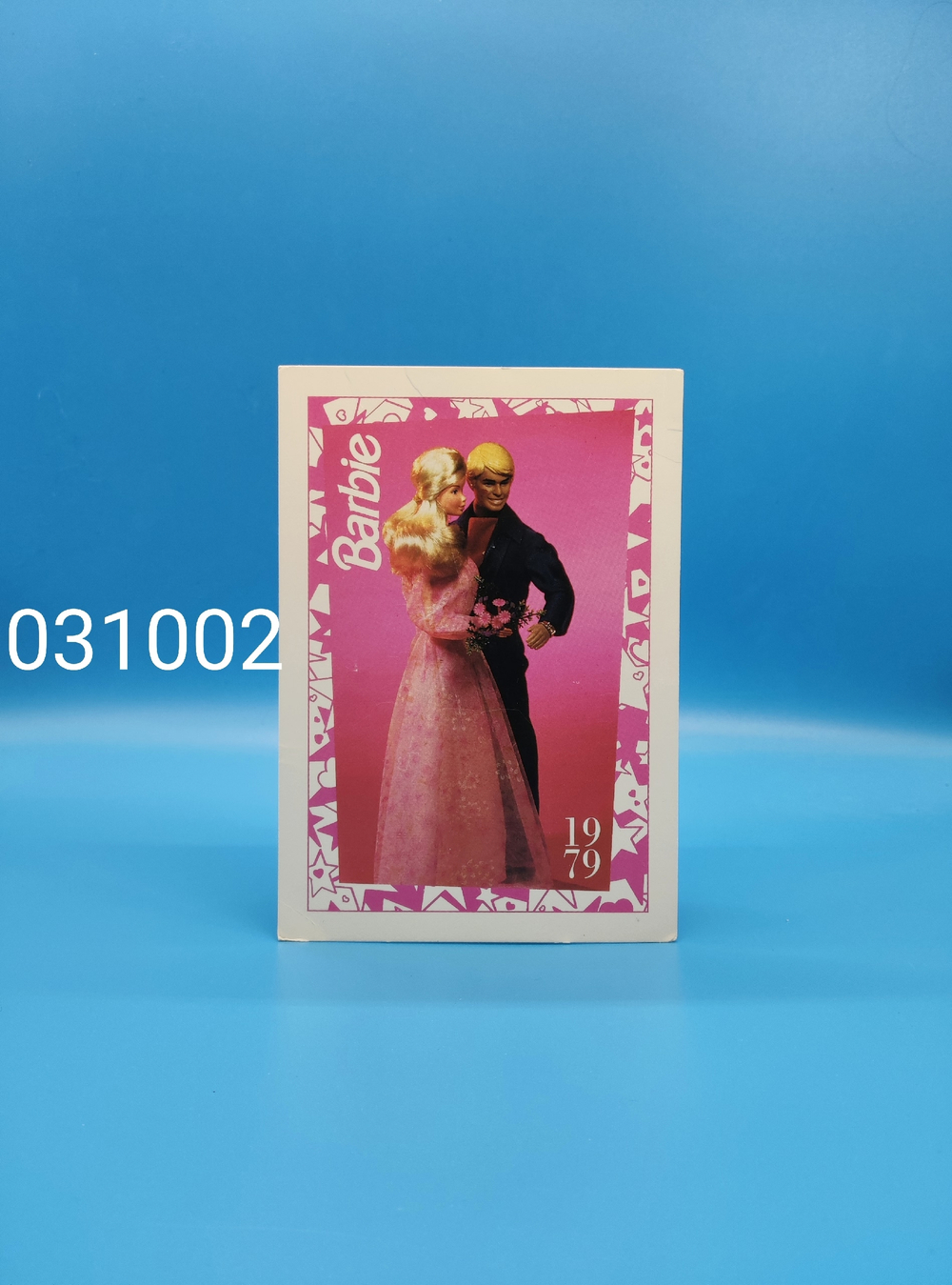 Аксессуар винтажная карточка Барби 90х 031002