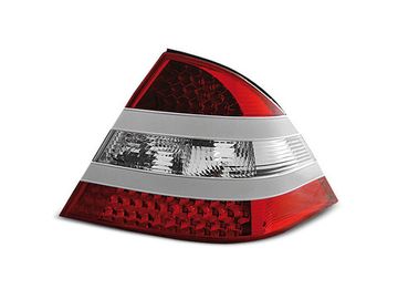 Задние фонари red white led для Mercedes S W220
