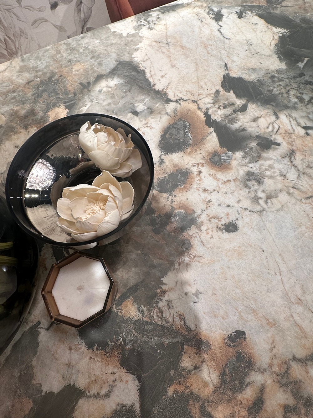 Стол М-City DISAUR Алонсо (Alonso) 200 Tl-137, Испанская керамика, Медный каркас