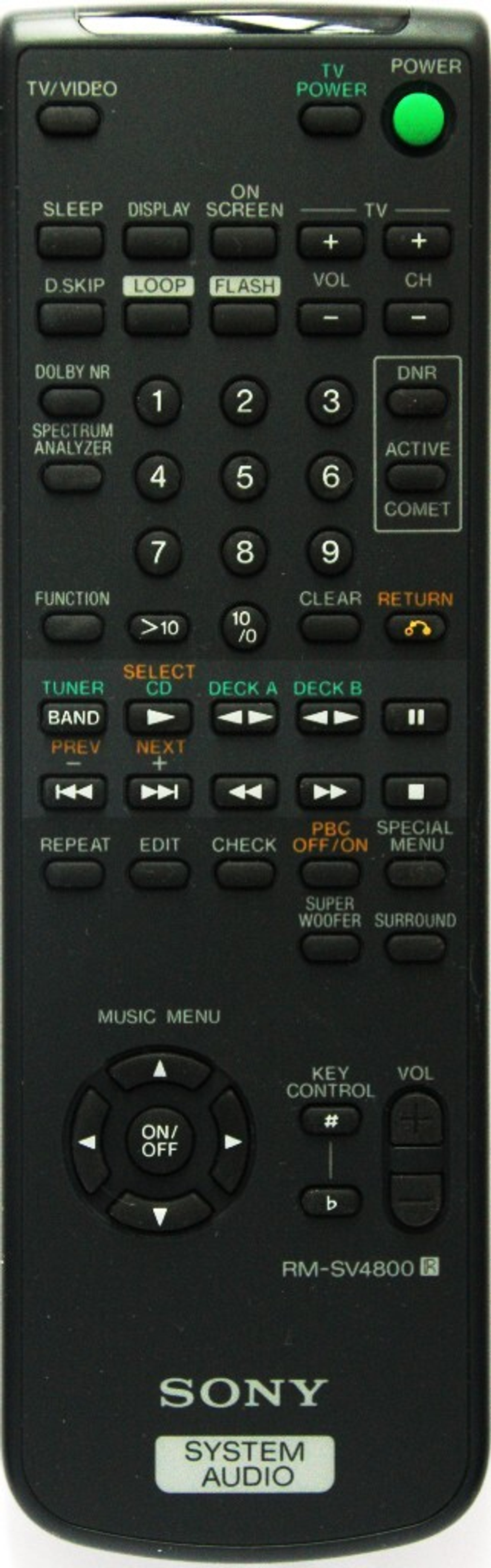 Пульт для SONY RM-SV4800 оригинал