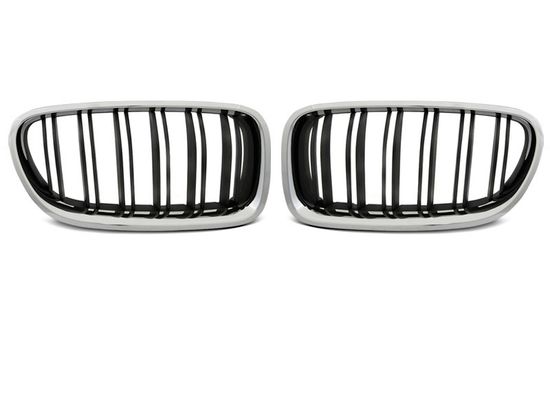 Решетка (ноздри) радиатора M5 LOOK CHROME BLACK для BMW 5 F10 F11