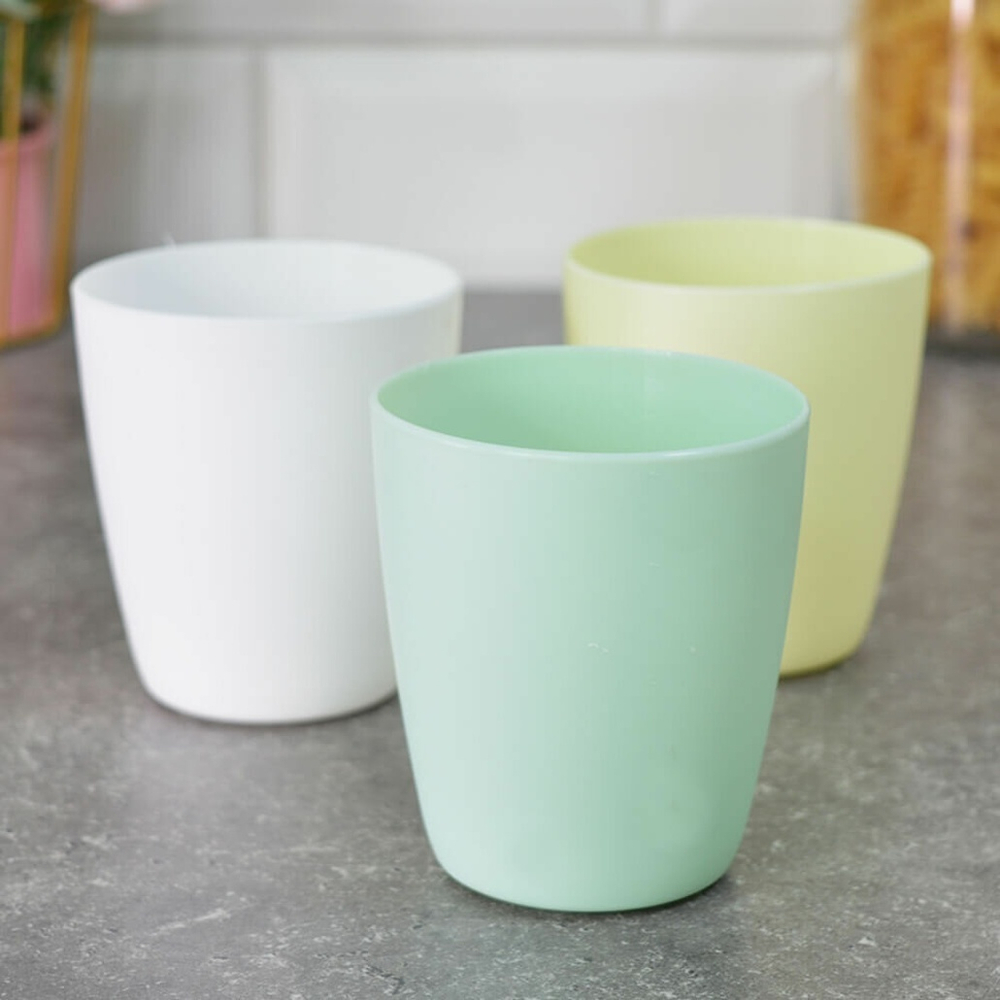 Набор стаканов 3шт 250мл микс