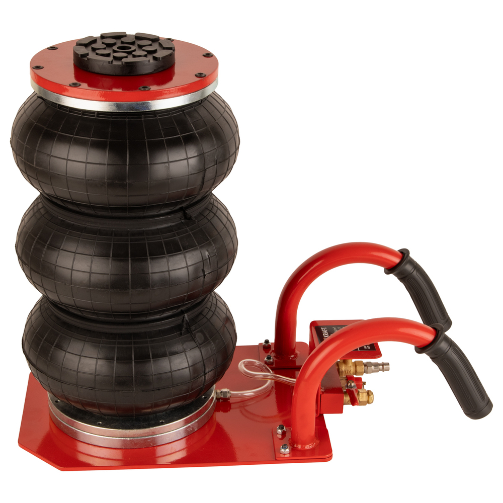 WDK-81813A Домкрат пневматический 3т, 145-440 мм, с короткими ручками