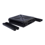 Ударопрочный пластиковый Рэковый кейс 2 юнита KZCASE@RACK2U