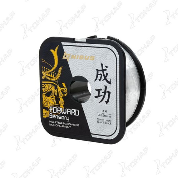 Леска FORWARD Sensory 0,600mm/100m Nylon Transparent (N-FS-0600-100) Nisus