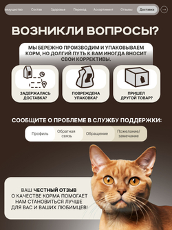 Корм сухой для взрослых кошек породы Бурманская, с лососем, 400 гр, QUATTRO