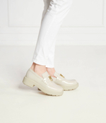 Кожаные лоферы tina Pinko - кремовый(SD0001 P006)