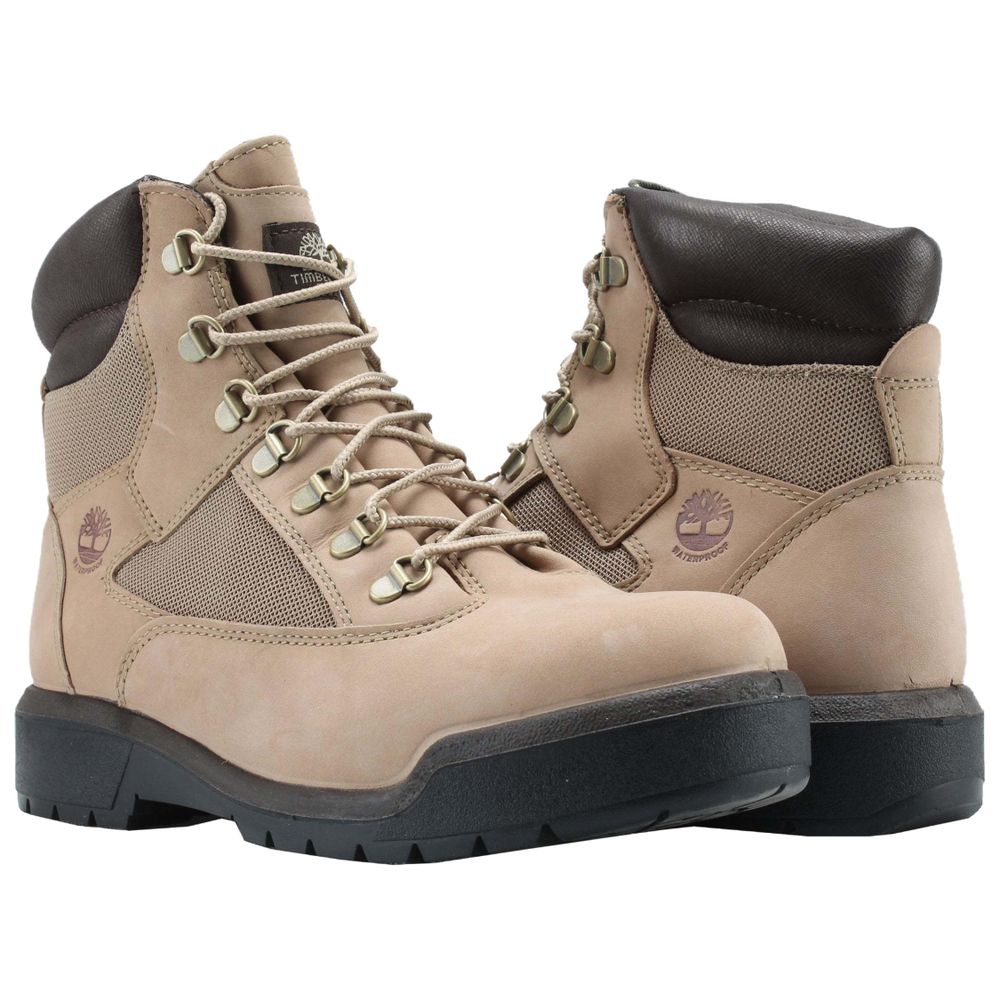 Timberland Short Combat Boots Men"s Light Brown