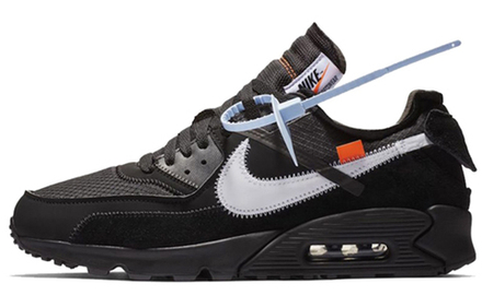Кроссовки Off-White x Nike Air Max 90 Black, AA7293-001