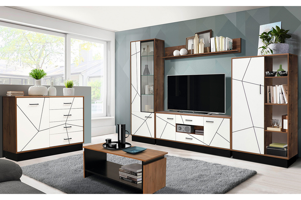 Шкаф-пенал Гамма 54.01-01, Таксония, Белый