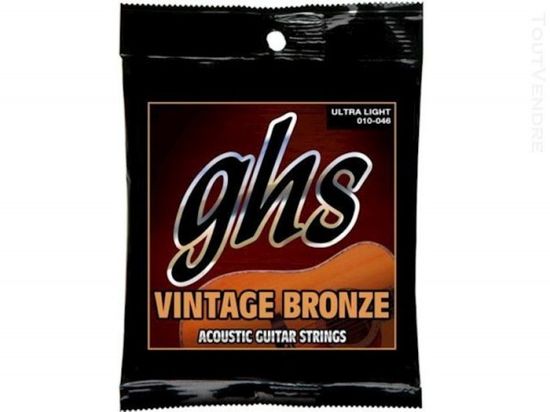 Струны для акустической гитары GHS VN -UL