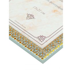 FA пластик 1001 ночь серебро с золотом 10х15 | FA фототовары