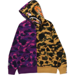 A Bathing Ape Bathing Ape Sweatshirts Camouflage Cotton Moderate No Fleece Lined Zip Closure 1m30 115 005