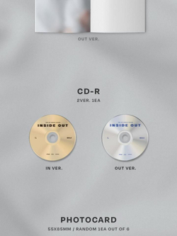 Альбом SEOLA - INSIDE OUT 1st Single Album 2 Version SET