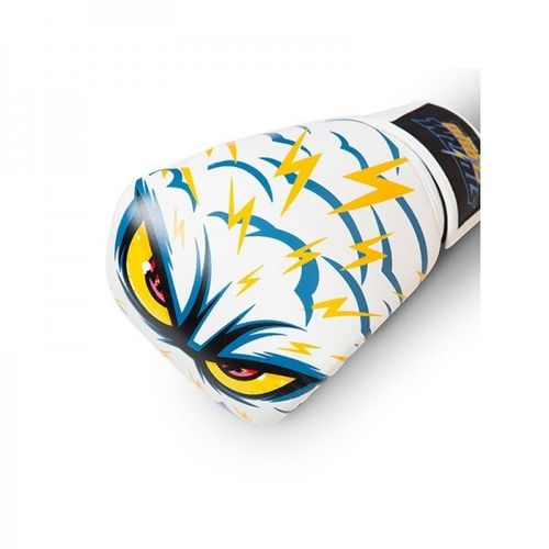 Перчатки Muay Thai Blizzard Monstercloud белые