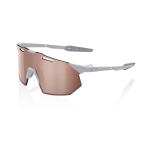 Спортивные очки 100% Hypercraft SQ / Matte Stone Grey / HiPER Crimson Silver Mirror Lens