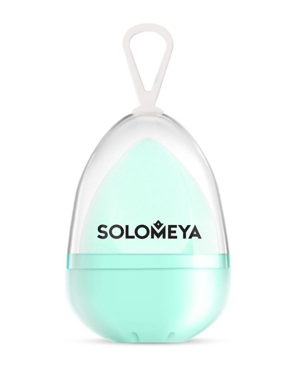 [Solomeya] Спонж для макияжа косметический ТИФФАНИ Microfiber Velvet Sponge Tiffany, 1шт