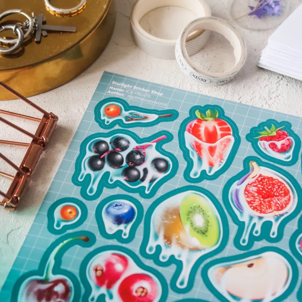 SQUARE ICE FRUITS
