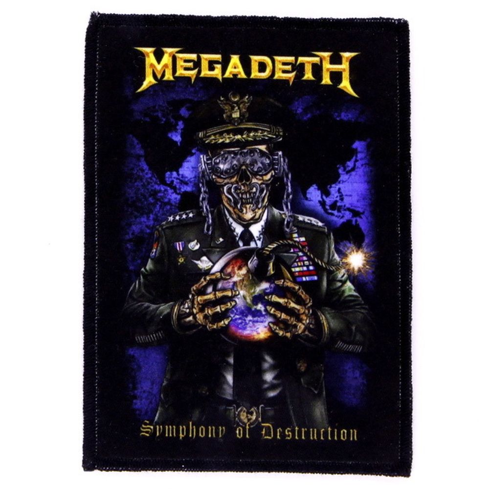 Нашивка Megadeth Symphony Of Destruction (577)