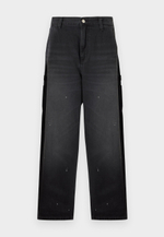 Carhartt WIP Мешковатые джинсы - Чёрный