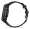 Умные часы Garmin Fenix 8, 47 мм, Solar, Sapphire Carbon Gray DLC Titanium with Black/Pebble Gray Silicone