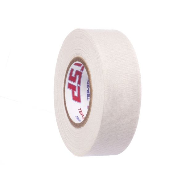 TSP Лента для крюка Cloth Hockey Tape, 24мм x 13,7м  (WHITE)