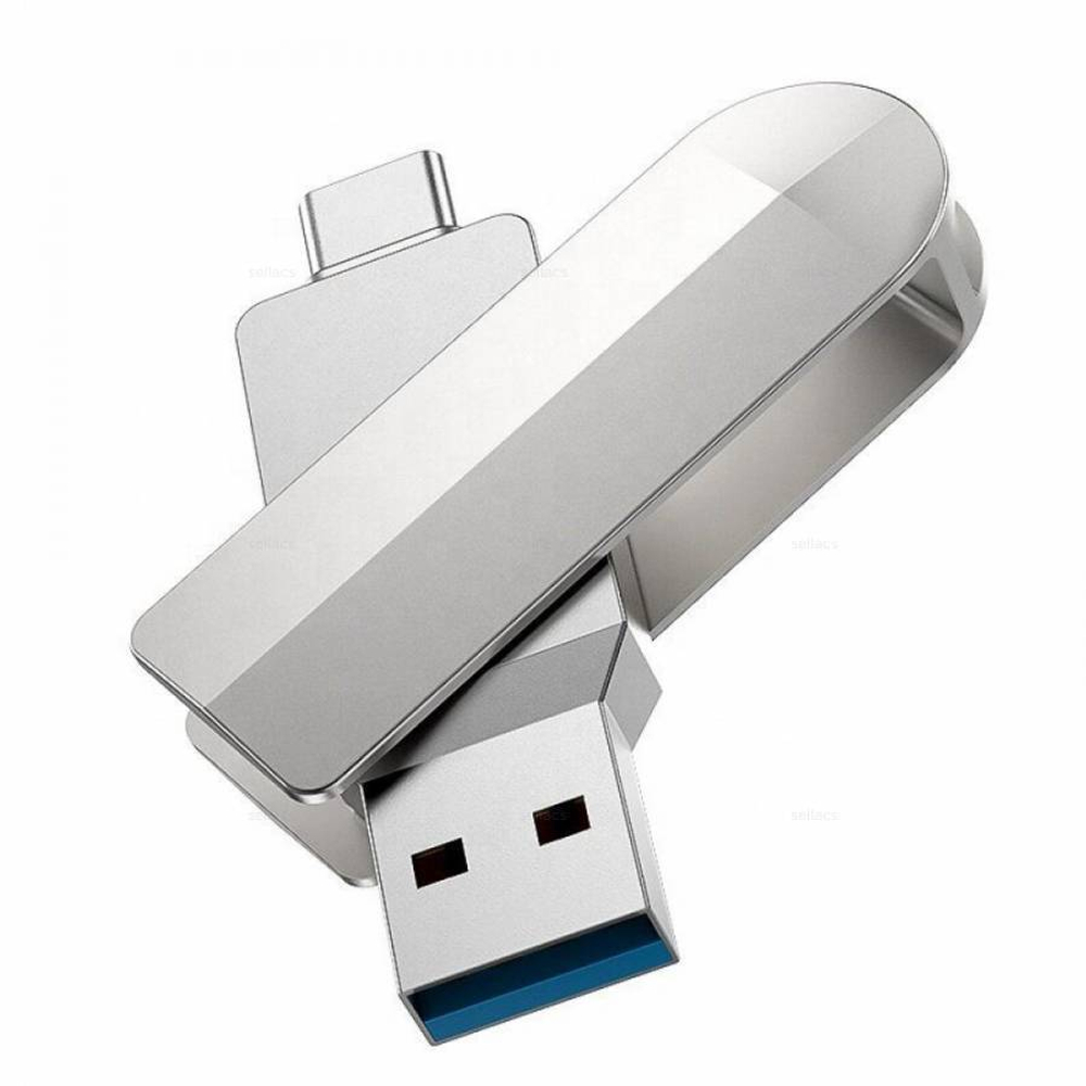USB карта памяти HOCO UD10 64ГБ USB 3.0+ Type-C