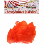 Воздушные шары «Кристалл» 10шт 12»/30см оранжевый