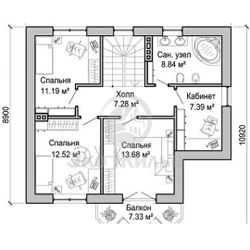 Проект Дома 137 кв. м К-90