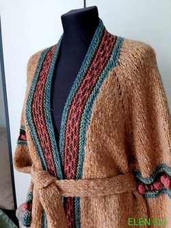 МК Кардиган «Акварель», Автор — Татьяна Мишина