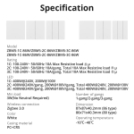 Умный Zigbee выключатель Sonoff ZBM5-1C-86W