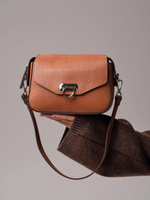 Женская сумка кросс-боди Azaro коричневый камень соло