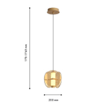 Подвесной светодиодный светильник Favourite Fada 4624-1P