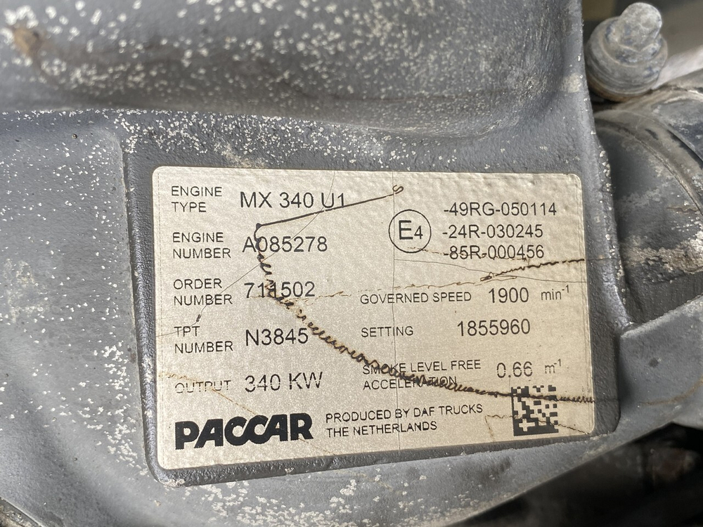 Двигатель в сборе MX340U1 460 л.с.
