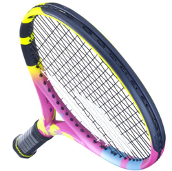 Теннисная ракетка Babolat Pure Aero RAFA Origin - yellow/pink/blue