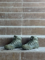 Полуботинки ESDY Средние Олива