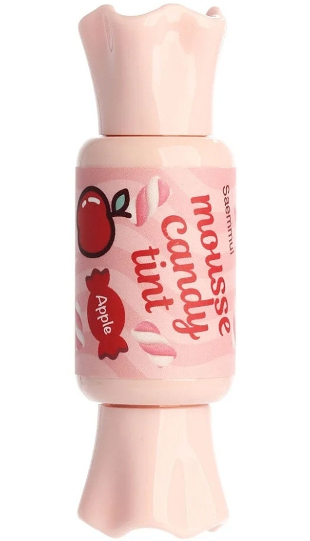 THE SAEM Тинт-мусс для губ Конфетка 12 Saemmul Mousse Candy Tint 12 Apple Mousse 8гр
