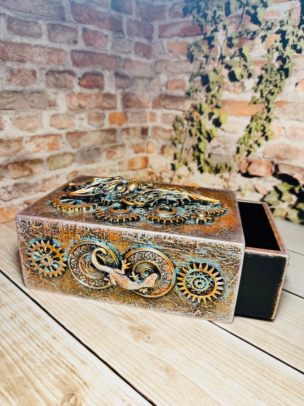 Шкатулка-пенал "Кот"