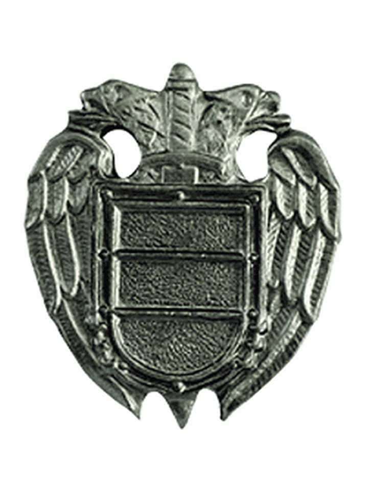 Эмблема петличная ФСО двуглавый орел металл полевая