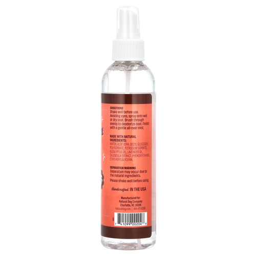 Natural Dog Company, Успокаивающий спрей для собак, зуд, 237 мл (8 жидк. унц.)