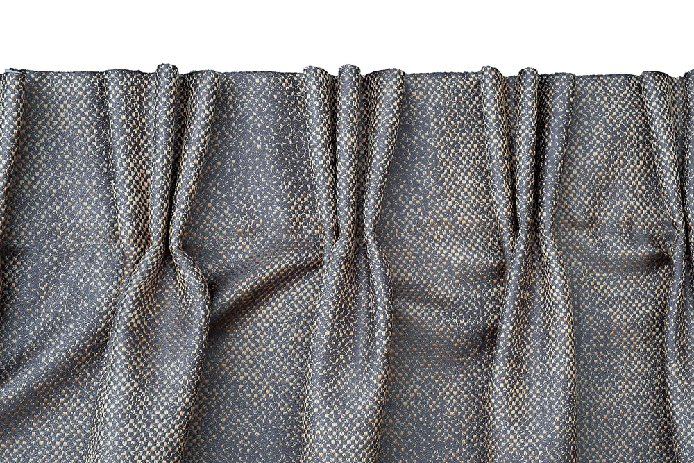 Ткань Портьера Фиджи (FIJI) бирюзовая 275x260см Бирюзовый Garda Decor