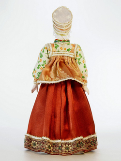 Кукла коллекционная Русская красавица Севера России