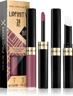 Max Factor Lipfinity Gilded Edition - Перманентная помада с бальзамом, 4,2 g