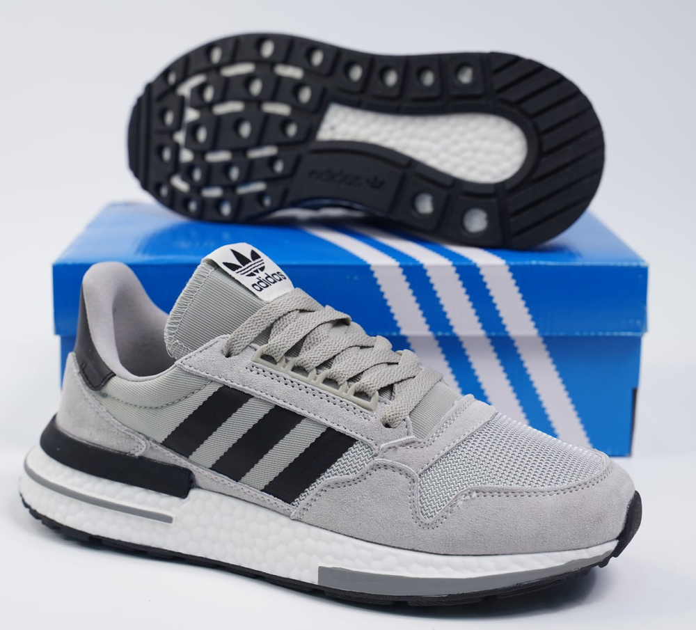 Кроссовки Adidas ZX 500 #A450 (сер.)