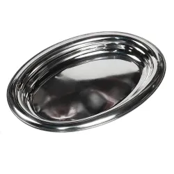 Блюдо овальное 40*25,5 см h5 см поднос нерж. P.L. Proff Cuisine