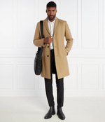 Хлопковое пальто malto HUGO - коричневый(50501968)