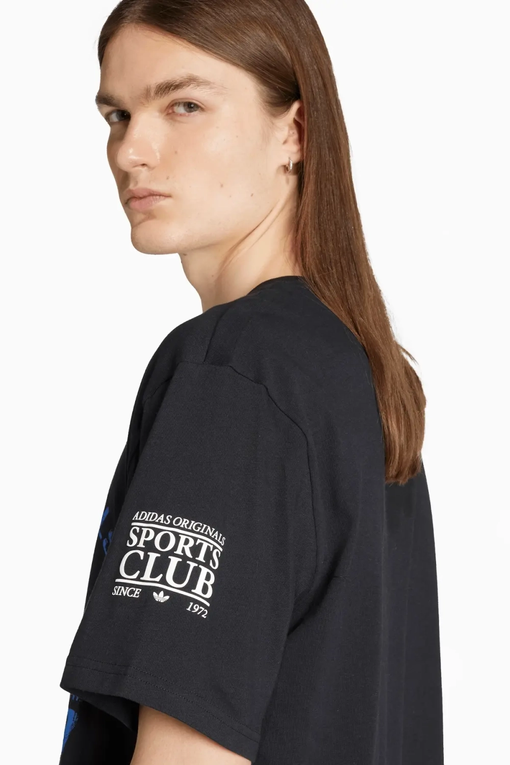 Футболка adidas 90s Football Tee - черный