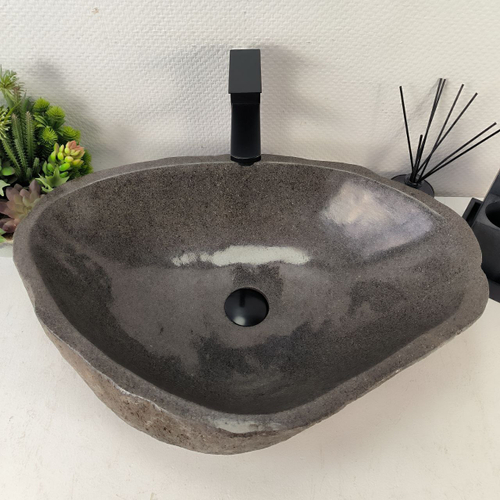 Раковина из речного камня RS-65045 62*43*15 0863
