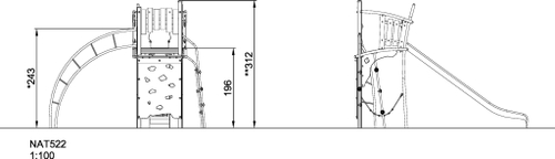 Детский игровой комплекс «Гималаи»