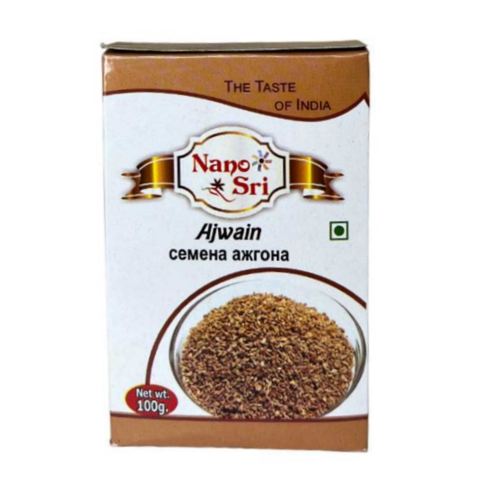 Семена Ажгона Nano Sri Ajwain seed, 100 г, 2 шт